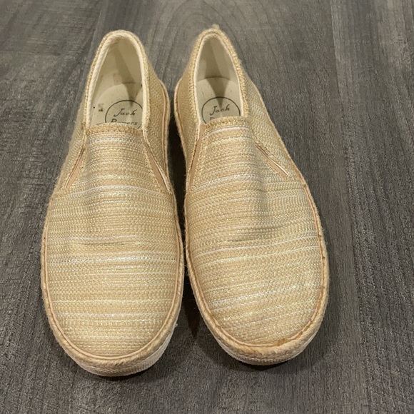 Jack Rogers Tan Tucker slip-on sneaker size 6.5 - Picture 2 of 7